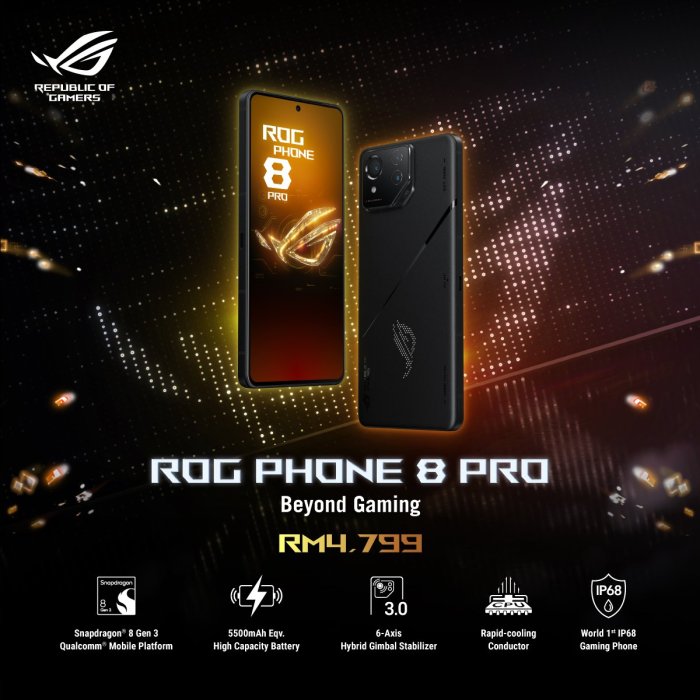Asus ROG Phone 8 gaming powerhouse For Sale