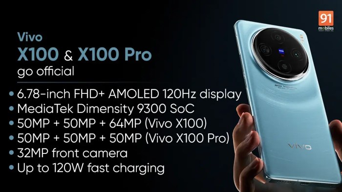 Vivo X100 Pro AMOLED display For Sale