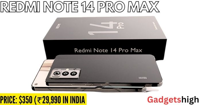 Redmi Note 14 Pro Max For Sale